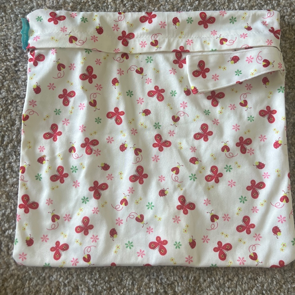 Charlie Banana Dry Wet Bag Ladybug & Butterfly Print